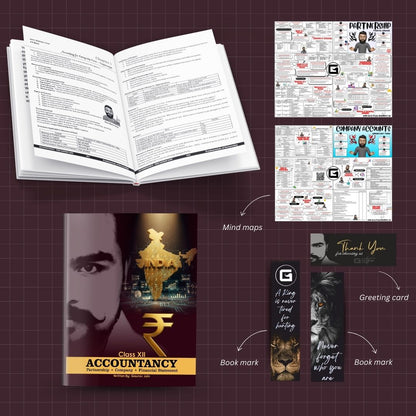 Accountancy HELP BOOK class 12 (session 2025-26 ) - THE GAURAV JAIN