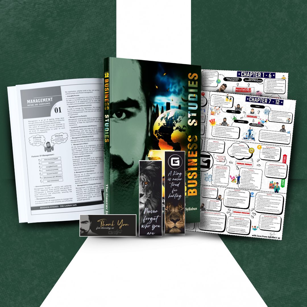 Business Studies HELP BOOK class 12 (session 2026-27 ) - THE GAURAV JAIN